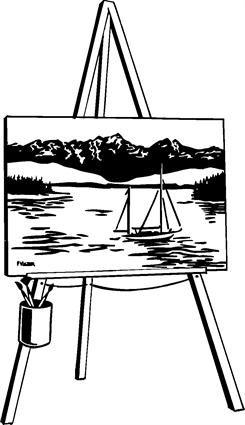easel-painting