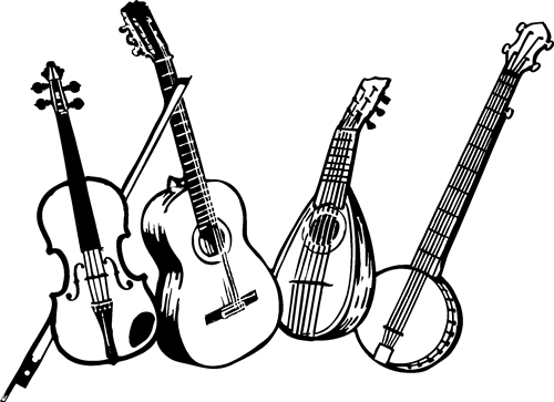 violin-guitar-mandolin-and-banjo