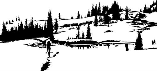 mountain-with-lake52-with-man-walking