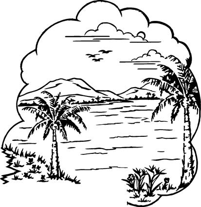ocean11-with-palm-trees