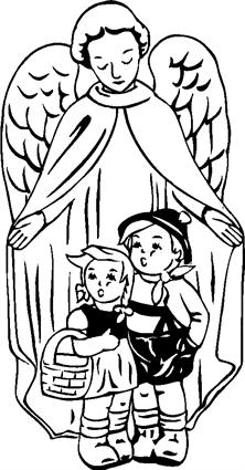 angel-sheltering-kids